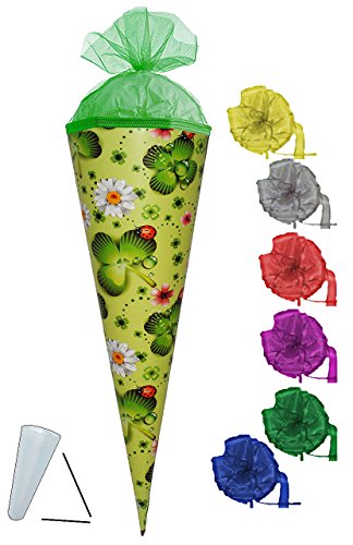 alles-meine.de GmbH Schultüte - Marienkäfer Viel Glück - 50 cm - incl. Schleife - mit Tüllabschluß - Zuckertüte - mit/ohne Kunststoff Spitze - für Mädchen & Jungen - Kleebl.. alles-meine.de GmbH Schultüte - Marienkäfer Viel Glück - 50 cm - incl. Schleife - mit Tüllabschluß - Zuckertüte - mit/ohne Kunststoff Spitze - für Mädchen & Jungen - Kleebl.. von alles-meine.de GmbH