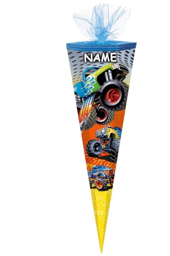 alles-meine.de GmbH Schultüte - Monster Truck - Auto - 85 cm - eckig - incl. Name - Tüllabschluß - Zuckertüte - mit/ohne Kunststoff Spitze - Markneukirchen - für Jungen - A.. alles-meine.de GmbH Schultüte - Monster Truck - Auto - 85 cm - eckig - incl. Name - Tüllabschluß - Zuckertüte - mit/ohne Kunststoff Spitze - Markneukirchen - für Jungen - A.. von alles-meine.de GmbH