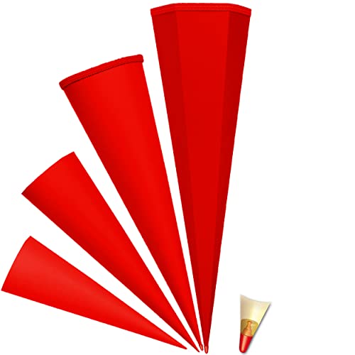 Schultüte - Rohling - ROT Größenwahl - 35 cm bis 100 cm 6-eckig - OHNE Tüll Abschluß - mit Holzspitze___ Zuckertüte ALLE Größen - Roth - zum Basteln, Bem.. Schultüte - Rohling - ROT Größenwahl - 35 cm bis 100 cm 6-eckig - OHNE Tüll Abschluß - mit Holzspitze___ Zuckertüte ALLE Größen - Roth - zum Basteln, Bem.. von alles-meine.de GmbH