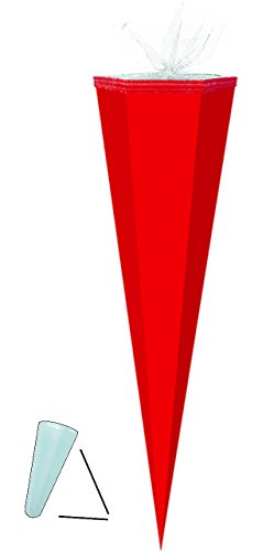 alles-meine.de GmbH Schultüte Rohling - Rot - 50 cm mit Tüllabschluß - Zuckertüte - zum Basteln, Bemalen und Bekleben Bastelschultüte alles-meine.de GmbH Schultüte Rohling - Rot - 50 cm mit Tüllabschluß - Zuckertüte - zum Basteln, Bemalen und Bekleben Bastelschultüte von alles-meine.de GmbH