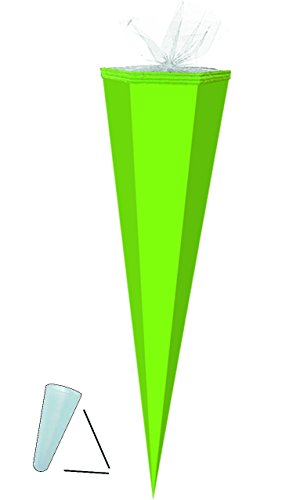 alles-meine.de GmbH Schultüte Rohling - hell Grün - 35 cm mit Kreppabschluß - Zuckertüte - zum Basteln, Bemalen und Bekleben Bastelschultüte alles-meine.de GmbH Schultüte Rohling - hell Grün - 35 cm mit Kreppabschluß - Zuckertüte - zum Basteln, Bemalen und Bekleben Bastelschultüte von alles-meine.de GmbH