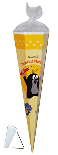 alles-meine.de GmbH Schultüte der Kleine Maulwurf - Pauli - 22 cm mit Tüllabschluß - Zuckertüte rund Hase gelb Tiere Maus Igel alles-meine.de GmbH Schultüte der Kleine Maulwurf - Pauli - 22 cm mit Tüllabschluß - Zuckertüte rund Hase gelb Tiere Maus Igel von alles-meine.de GmbH