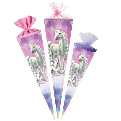alles-meine.de GmbH Schultüte - mit 3D Glitzer - Effekt ! - Einhorn & Fohlen 35-100 cm Größe wählbar Zuckertüte - Tüllabschluß/Filzabschluß - eckig/rund - Mädchen - k.. alles-meine.de GmbH Schultüte - mit 3D Glitzer - Effekt ! - Einhorn & Fohlen 35-100 cm Größe wählbar Zuckertüte - Tüllabschluß/Filzabschluß - eckig/rund - Mädchen - k.. von alles-meine.de GmbH
