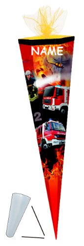 alles-meine.de GmbH Schultüte - mit 3D Glitzer - Effekt ! - Feuerwehr 50-85 cm - Größe wählbar - incl. Namen - mit Tüllabschluß - mit - ohne Kunststoff Spitze - Zuckertüte Jung.. alles-meine.de GmbH Schultüte - mit 3D Glitzer - Effekt ! - Feuerwehr 50-85 cm - Größe wählbar - incl. Namen - mit Tüllabschluß - mit - ohne Kunststoff Spitze - Zuckertüte Jung.. von alles-meine.de GmbH