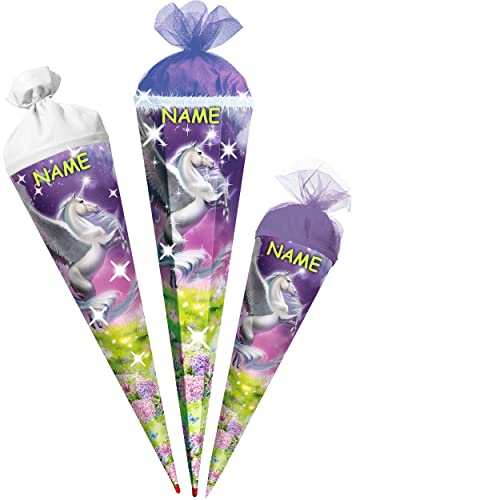 alles-meine.de GmbH Schultüte mit Glitzer - Effekt ! Magic Pegasus/Einhorn 35-85 cm Größe wählbar mit Holzspitze inkl. Name - Zuckertüte - Tüllabschluß/Filzabsc.. alles-meine.de GmbH Schultüte mit Glitzer - Effekt ! Magic Pegasus/Einhorn 35-85 cm Größe wählbar mit Holzspitze inkl. Name - Zuckertüte - Tüllabschluß/Filzabsc.. von alles-meine.de GmbH