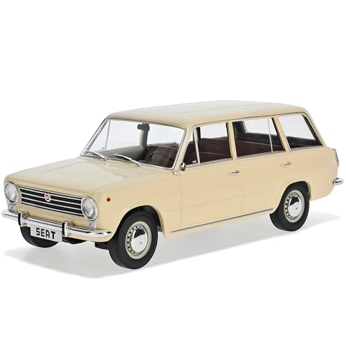 alles-meine.de GmbH Seat 124 Familiar Kombi Beige Cream 1968-1980 1/18 Triple 9 Modell Auto mit individiuellem Wunschkennzeichen alles-meine.de GmbH Seat 124 Familiar Kombi Beige Cream 1968-1980 1/18 Triple 9 Modell Auto mit individiuellem Wunschkennzeichen von alles-meine.de GmbH