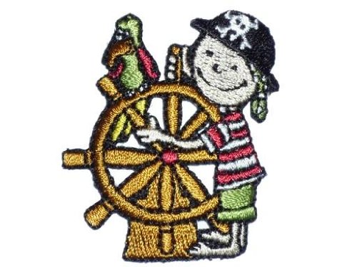 alles-meine.de GmbH Seefahrer 4,5 cm * 5,1 cm Bügelbild Piratenboot Piraten Schiff Pirat Aufnäher Applikation Aufbügler alles-meine.de GmbH Seefahrer 4,5 cm * 5,1 cm Bügelbild Piratenboot Piraten Schiff Pirat Aufnäher Applikation Aufbügler von alles-meine.de GmbH