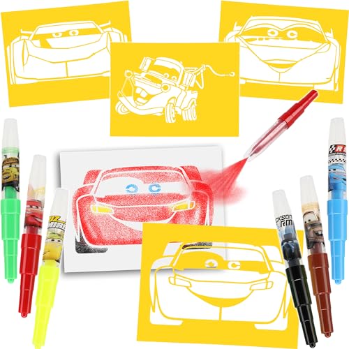 alles-meine.de GmbH Set Pustestifte/Zauberstifte + Schablonen - Cars - Auto - Kinder Air Brush Airbrush Zauberstift Blo Blow Pens Blopens Zauberstift Schablone Stiften Filzst.. alles-meine.de GmbH Set Pustestifte/Zauberstifte + Schablonen - Cars - Auto - Kinder Air Brush Airbrush Zauberstift Blo Blow Pens Blopens Zauberstift Schablone Stiften Filzst.. von alles-meine.de GmbH