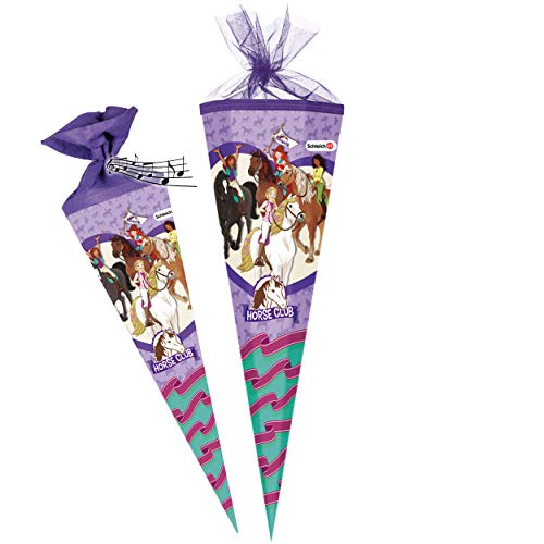 alles-meine.de GmbH Sound Modul - Effekt ! - Schultüte - kompatibel mit Schleich Pferd - Horse Club - 85 cm - 12 eckig - Organza Tüllabschluß - Zuckertüte - mit/ohne Kunststoff.. von alles-meine.de GmbH