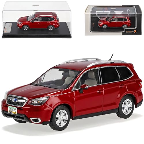 alles-meine.de GmbH Subaru Forester SUV Rot 4. Generation SJ Ab 2012 1/43 PremiumX Modell Auto mit individiuellem Wunschkennzeichen von alles-meine.de GmbH