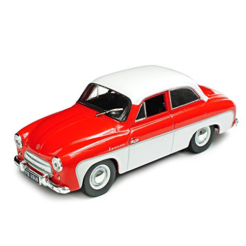 alles-meine.de GmbH Syrena 100 Coupe Rot Weiss 1/43 Modellcarsonline Modell Auto von alles-meine.de GmbH