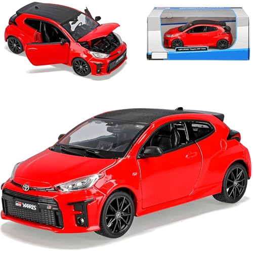 alles-meine.de GmbH T*o*y*o*t*a Yaris GR XP21 Rot Orange Ab 2020 1/24 Modell Auto mit individiuellem Wunschkennzeichen alles-meine.de GmbH T*o*y*o*t*a Yaris GR XP21 Rot Orange Ab 2020 1/24 Modell Auto mit individiuellem Wunschkennzeichen von alles-meine.de GmbH