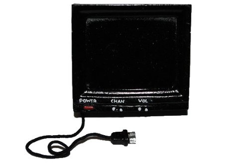 alles-meine.de GmbH TV Fernseher/Bildschirm mit Kabel und Stecker - Dekoration - Miniatur für - Puppenstube Küche - Maßstab 1:12 - Diorama alles-meine.de GmbH TV Fernseher/Bildschirm mit Kabel und Stecker - Dekoration - Miniatur für - Puppenstube Küche - Maßstab 1:12 - Diorama von alles-meine.de GmbH