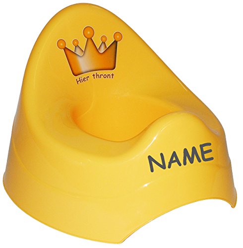 alles-meine.de GmbH Töpfchen/Nachttopf - Hier thront - groß - GELB - mit großer Lehne + Spritzschutz incl. Namen - Krone für Prinzen & Prinzessinnen - Babytöpfchen/Kinder.. alles-meine.de GmbH Töpfchen/Nachttopf - Hier thront - groß - GELB - mit großer Lehne + Spritzschutz incl. Namen - Krone für Prinzen & Prinzessinnen - Babytöpfchen/Kinder.. von alles-meine.de GmbH