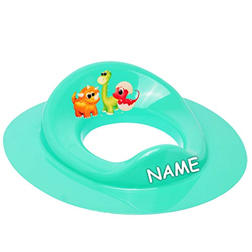 alles-meine.de GmbH Toilettensitz/Toilettenaufsatz/Sitzverkleinerer - türkis - blau - Mint Tiere - Dinosaurier - Dino inkl. Name - Bieco - Standardgröße mit Lehne & Pulle.. alles-meine.de GmbH Toilettensitz/Toilettenaufsatz/Sitzverkleinerer - türkis - blau - Mint Tiere - Dinosaurier - Dino inkl. Name - Bieco - Standardgröße mit Lehne & Pulle.. von alles-meine.de GmbH