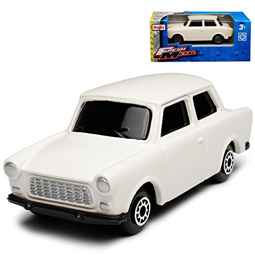 alles-meine.de GmbH Trabant 601 Limousine Weiss 1964-1990 1/64 Modell Auto mit individiuellem Wunschkennzeichen alles-meine.de GmbH Trabant 601 Limousine Weiss 1964-1990 1/64 Modell Auto mit individiuellem Wunschkennzeichen von alles-meine.de GmbH