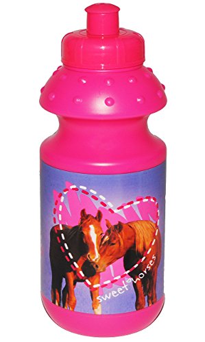 alles-meine.de GmbH Trinkflasche Pferde mit Herzen - aus Kunststoff 500 ml - auslaufsicher - für Kinder Kunststoffflasche - Flasche/Mädchen & Jungen - Plastikflasche - pink.. alles-meine.de GmbH Trinkflasche Pferde mit Herzen - aus Kunststoff 500 ml - auslaufsicher - für Kinder Kunststoffflasche - Flasche/Mädchen & Jungen - Plastikflasche - pink.. von alles-meine.de GmbH