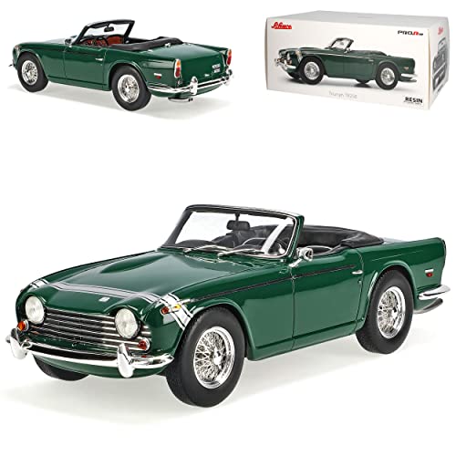 Triumph TR5 TR250 Cabrio Offen Grün 1967-1968 1/18 Schuco Modell Auto mit individiuellem Wunschkennzeichen Triumph TR5 TR250 Cabrio Offen Grün 1967-1968 1/18 Schuco Modell Auto mit individiuellem Wunschkennzeichen von alles-meine.de GmbH