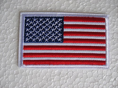 alles-meine.de GmbH USA - 6 cm * 4 cm - Bügelbild/Aufnäher Applikation - Fahne Wappen Flagge Amerika alles-meine.de GmbH USA - 6 cm * 4 cm - Bügelbild/Aufnäher Applikation - Fahne Wappen Flagge Amerika von alles-meine.de GmbH