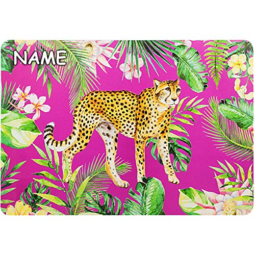 alles-meine.de GmbH Unterlage - Dschungel Tiere & Safari - Leopard - Gepard - inkl. Name - 44 cm * 29 cm - als Tischunterlage/Platzdeckchen/Malunterlage/Knetunterlage/Eßu.. alles-meine.de GmbH Unterlage - Dschungel Tiere & Safari - Leopard - Gepard - inkl. Name - 44 cm * 29 cm - als Tischunterlage/Platzdeckchen/Malunterlage/Knetunterlage/Eßu.. von alles-meine.de GmbH