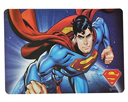 alles-meine.de GmbH Unterlage - Superman - 43 cm * 29 cm - Tischunterlage/Platzdeckchen/Malunterlage/Knetunterlage/Eßunterlage - Comicfigur Clark Kent - für Kinder Jungen.. von alles-meine.de GmbH