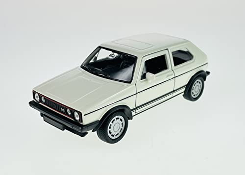 Welly Miniaturauto Volkswagen Golf I GTI, Weiß, 12 cm, Kind, Kinder, Unisex von Welly