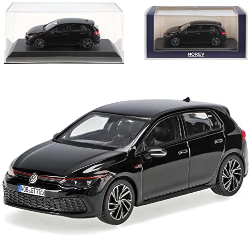 Volkwagen Golf VIII G*T*I 5 Türer Schwarz 8. Generation Ab 2019 1/43 Norev Modell Auto von alles-meine.de GmbH