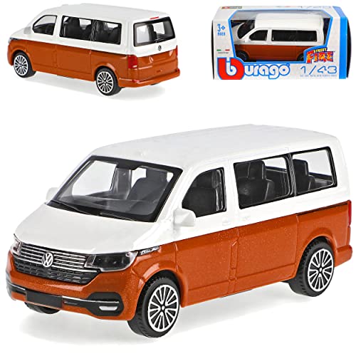 alles-meine.de GmbH Volkwagen T6.1 Personen Transporter Weiss Orange Bulli Modell Ab 2003Version ab 2019 1/43 Burago Modell Auto alles-meine.de GmbH Volkwagen T6.1 Personen Transporter Weiss Orange Bulli Modell Ab 2003Version ab 2019 1/43 Burago Modell Auto von alles-meine.de GmbH