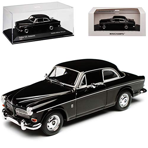 alles-meine.de GmbH Volvo 121 Amazon 3 türige Limousine Schwarz 1956-1970 1/43 Minichamps Maxichamps Modell Auto mit individiuellem Wunschkennzeichen alles-meine.de GmbH Volvo 121 Amazon 3 türige Limousine Schwarz 1956-1970 1/43 Minichamps Maxichamps Modell Auto mit individiuellem Wunschkennzeichen von alles-meine.de GmbH
