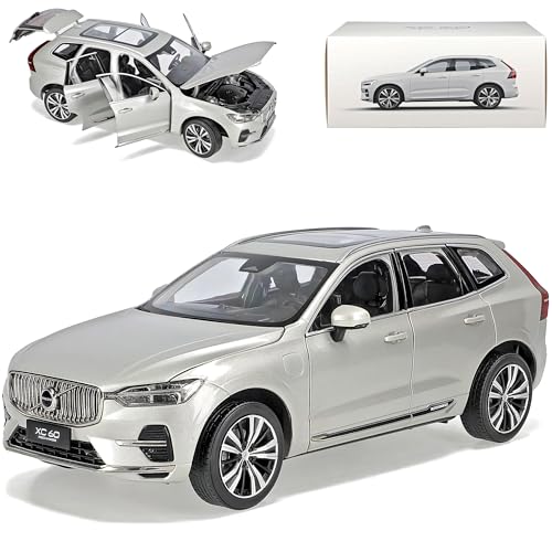 alles-meine.de GmbH Volvo XC60 II SPA Recharge Silber SUV 2. Generation Ab 2017 Version Ab Facelift 2021 1/18 Modell Modell Auto mit individiuellem Wunschkennzeichen alles-meine.de GmbH Volvo XC60 II SPA Recharge Silber SUV 2. Generation Ab 2017 Version Ab Facelift 2021 1/18 Modell Modell Auto mit individiuellem Wunschkennzeichen von alles-meine.de GmbH