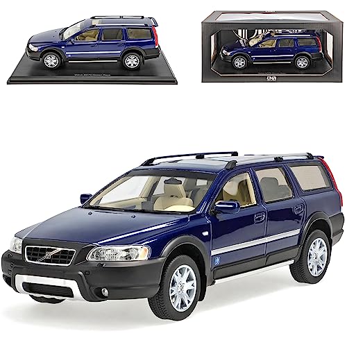 alles-meine.de GmbH Volvo XC70 V70 Typ P2 Kombi Ocean Race Blau 1. Generation 2000-2007 1/18 DNA Collectibles Modell Auto mit individiuellem Wunschkennzeichen von alles-meine.de GmbH