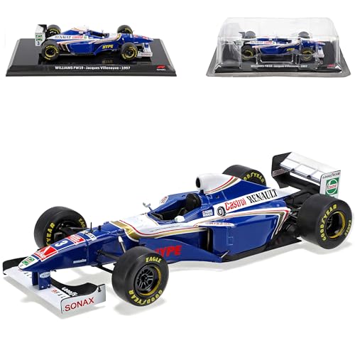 alles-meine.de GmbH Williams FW19 Jacques Villeneueve Weltmeister 1997 Formel 1 mit Sockel 1/24 Modell Auto mit individiuellem Wunschkennzeichen alles-meine.de GmbH Williams FW19 Jacques Villeneueve Weltmeister 1997 Formel 1 mit Sockel 1/24 Modell Auto mit individiuellem Wunschkennzeichen von alles-meine.de GmbH