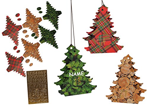 alles-meine.de GmbH XL BASTELSET Weihnachtskalender - 24 Tannenbäume zum Aufhängen incl. Namen/Hinstellen + Befüllen - selber Basteln - für Erwachsene/Kinder/Mädchen Jungen.. alles-meine.de GmbH XL BASTELSET Weihnachtskalender - 24 Tannenbäume zum Aufhängen incl. Namen/Hinstellen + Befüllen - selber Basteln - für Erwachsene/Kinder/Mädchen Jungen.. von alles-meine.de GmbH