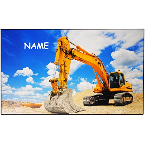 alles-meine.de GmbH XL Schreibtischunterlage/Unterlage - Bagger auf der Baustelle - incl. Name - 68 cm * 45 cm - Tischunterlage/Knetunterlage/Bastelunterlage - abwaschb.. alles-meine.de GmbH XL Schreibtischunterlage/Unterlage - Bagger auf der Baustelle - incl. Name - 68 cm * 45 cm - Tischunterlage/Knetunterlage/Bastelunterlage - abwaschb.. von alles-meine.de GmbH