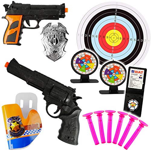 alles-meine.de GmbH XL Set Dartspiel - Pistole & Gewehr incl. 3 Zielscheiben & Munition - aus Kunststoff - Saugnapf Spielzeug - für Kinder - drinnen und draußen Spiel - Kinde.. alles-meine.de GmbH XL Set Dartspiel - Pistole & Gewehr incl. 3 Zielscheiben & Munition - aus Kunststoff - Saugnapf Spielzeug - für Kinder - drinnen und draußen Spiel - Kinde.. von alles-meine.de GmbH