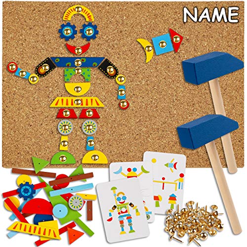 alles-meine.de GmbH XL Set - Hammerspiel - 235 Teile - Modellwahl - bunter Mix - inkl. Name/für Kinder - Klopfspiel Nagelspiel - Hämmerchenspiel - Nagel Hammer Holz bunt - Hämm.. alles-meine.de GmbH XL Set - Hammerspiel - 235 Teile - Modellwahl - bunter Mix - inkl. Name/für Kinder - Klopfspiel Nagelspiel - Hämmerchenspiel - Nagel Hammer Holz bunt - Hämm.. von alles-meine.de GmbH
