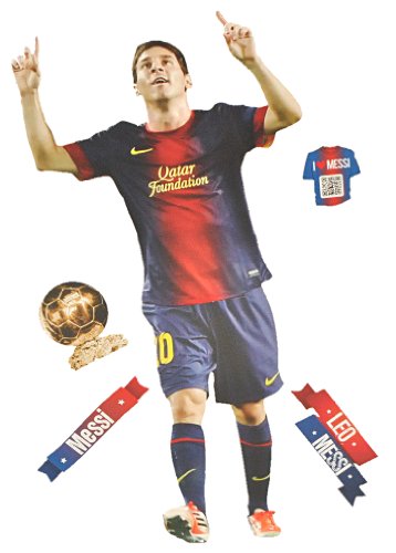 alles-meine.de GmbH XL Set: Wandtattoo/Sticker - Lionel Leo Messi - Fußballer - Postersticker - Wandsticker/Aufkleber - Poster Fußball - FC Barcelona - Nationalmannschaft.. alles-meine.de GmbH XL Set: Wandtattoo/Sticker - Lionel Leo Messi - Fußballer - Postersticker - Wandsticker/Aufkleber - Poster Fußball - FC Barcelona - Nationalmannschaft.. von alles-meine.de GmbH