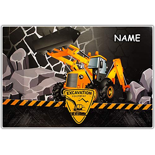 alles-meine.de GmbH XL große - Schreibtischunterlage/Unterlage - Baustelle - Bagger & Radlader - inkl. Name - 60 cm * 40 cm - abwischbar - Schreibunterlage - Tischunterlage/K.. alles-meine.de GmbH XL große - Schreibtischunterlage/Unterlage - Baustelle - Bagger & Radlader - inkl. Name - 60 cm * 40 cm - abwischbar - Schreibunterlage - Tischunterlage/K.. von alles-meine.de GmbH