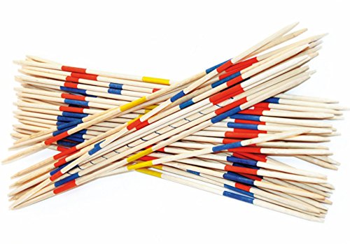 alles-meine.de GmbH XXL Mikado aus Holz - Spiel 90 cm 31 TLG. - XL für Draußen Gartenset Spiele groß - Holzmikado alles-meine.de GmbH XXL Mikado aus Holz - Spiel 90 cm 31 TLG. - XL für Draußen Gartenset Spiele groß - Holzmikado von alles-meine.de GmbH