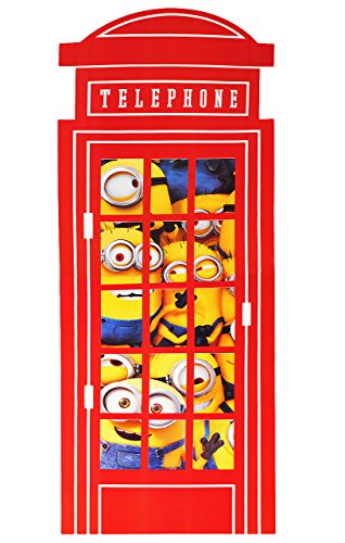 alles-meine.de GmbH XXL Wandtattoo/Sticker - Minnion - Ich einfach unverbesserlich/in der Telefonzelle/Telefon - Wandsticker - Aufkleber für Kinderzimmer - selbstkleben.. von alles-meine.de GmbH