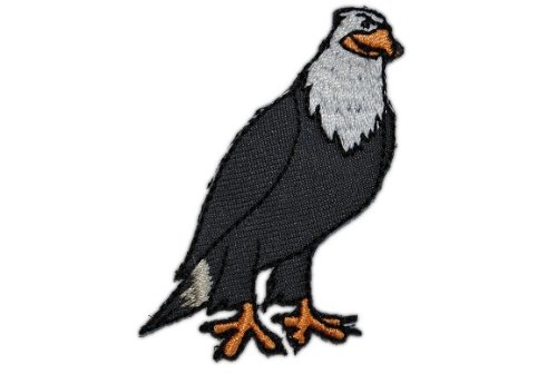 alles-meine.de GmbH Yakari 4,3 cm * 5,8 cm Bügelbild Aufnäher Applikation großer Adler Vogel Totem von alles-meine.de GmbH