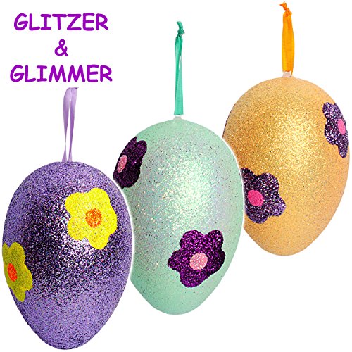 alles-meine.de GmbH großes XL - Deko Ei/Osterei - bunter Farbmix - Blumen - 14 cm - Innen + Außen - wasserfest & wetterfest - Glitzer & Glimmer - zum Hängen - Kunststoff / .. alles-meine.de GmbH großes XL - Deko Ei/Osterei - bunter Farbmix - Blumen - 14 cm - Innen + Außen - wasserfest & wetterfest - Glitzer & Glimmer - zum Hängen - Kunststoff / .. von alles-meine.de GmbH