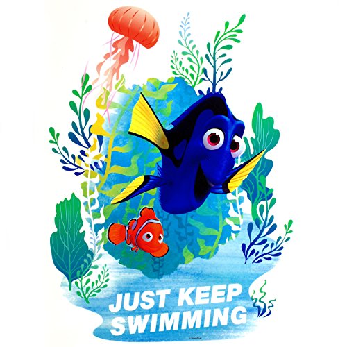 alles-meine.de GmbH großes - XL - Fensterbild - Findet Nemo - Fisch Dory - 37 cm - statisch haftend - selbstklebend + wiederverwendbar/Sticker Fenstersticker Aufkleber - Fe.. von alles-meine.de GmbH