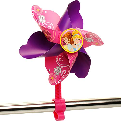 alles-meine.de GmbH kleines Windrad/z.B. als - Fahrradwindrad - Princess - Prinzessin - mit Befestigung für Lenker - Fahrrad Kinder - Mädchen Jungen - Fahrradwindmühle - unive.. von alles-meine.de GmbH