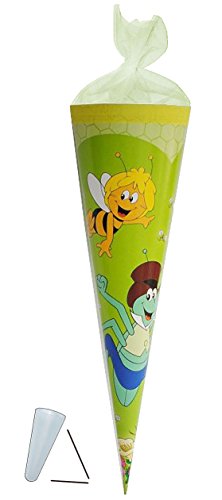 alles-meine.de GmbH komplette Füllung - Circa 200 Teile - für Schultüte - Biene Maja - mit/ohne Kunststoff Spitze - für ALLE Zuckertüte für Mädchen Jungen Bienen Honig Wi.. von alles-meine.de GmbH