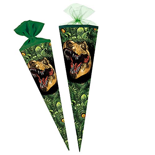 alles-meine.de GmbH komplette Füllung - Circa 200 Teile - für Schultüte - Dinosaurier - Tyrannosaurus Rex - 6 eckig - für ALLE Zuckertüte - mit/ohne Kunststoff Spitze -.. von alles-meine.de GmbH