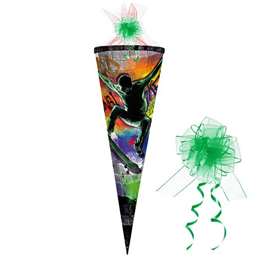 alles-meine.de GmbH komplette Füllung - Circa 200 Teile - für Schultüte - Skateboard - Sport - eckig - für ALLE Zuckertüte - mit/ohne Kunststoff Sp.. von alles-meine.de GmbH