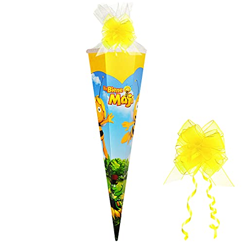 alles-meine.de GmbH komplette Füllung - Circa 200 Teile - für Schultüte - Biene Maja - eckig - für ALLE Zuckertüte - mit/ohne Kunststoff Spitze - S.. von alles-meine.de GmbH
