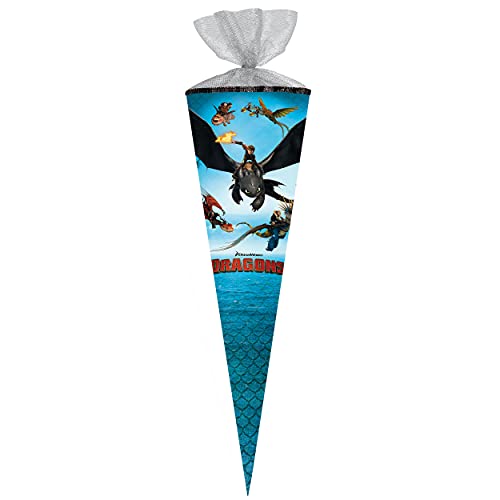 alles-meine.de GmbH komplette Füllung - Circa 200 Teile - für Schultüte - Dragons - Drachenzähmen leicht gemacht - eckig - für ALLE Zuckertüte - mit/ohne Kunststoff.. von alles-meine.de GmbH