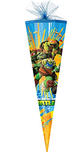alles-meine.de GmbH komplette Füllung - Circa 200 Teile - für Schultüte - Ninja Turtles - eckig - für ALLE Zuckertüte - mit/ohne Kunststoff Spitze - .. von alles-meine.de GmbH